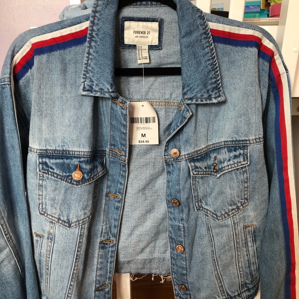 Jean Cropped Jacket